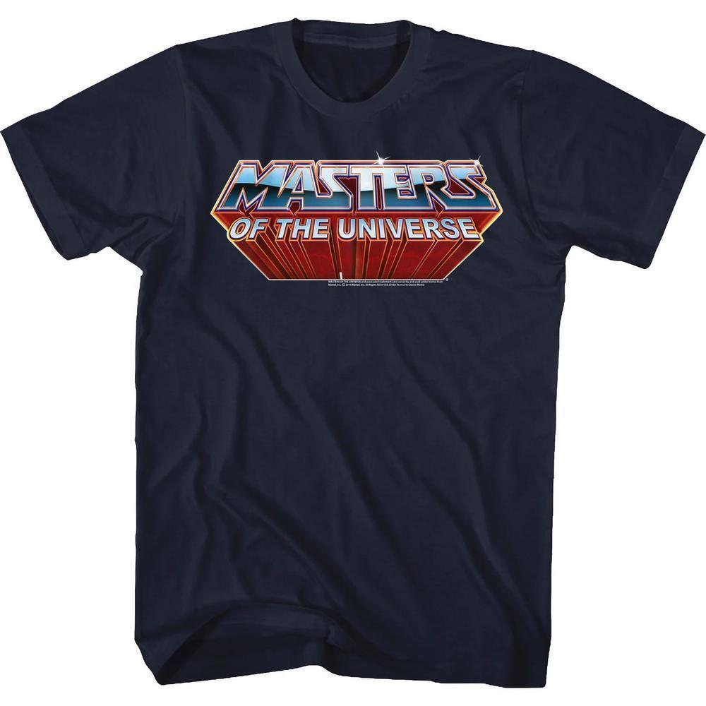 Classic Logo Masters Of The Universe T-shirt Cartoon Comic Fan Gift Graphic Tee